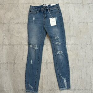 Kancan Jeans size 25 skinny ripped